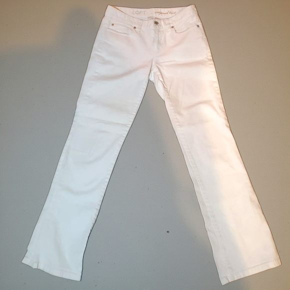 White Flare Women's Jeans - Picture 2 of 5